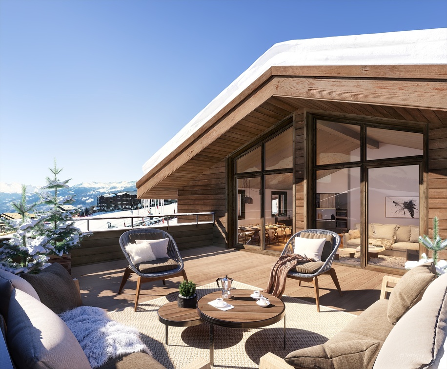 La Plagne, Paradiski apartment new development for sale - La Plagne | Le Cœur des Cimes - gallery image 3