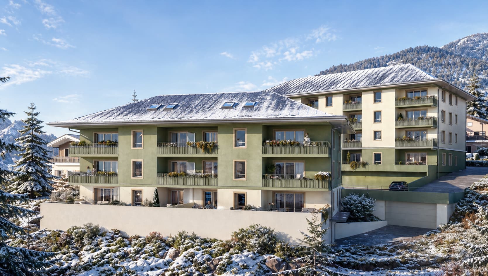 Saint-Gervais-Les-Bains, Évasion Mont-Blanc apartment new development for sale - Saint-Gervais | Belle Source