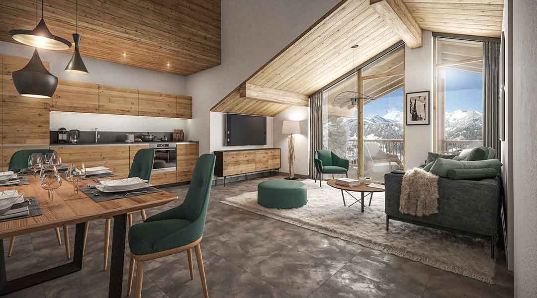 Notre-Dame-de-Bellecombe, Espace Diamant apartment new development for sale - Notre Dame De Bellecombe | Les Balcons De Juliette