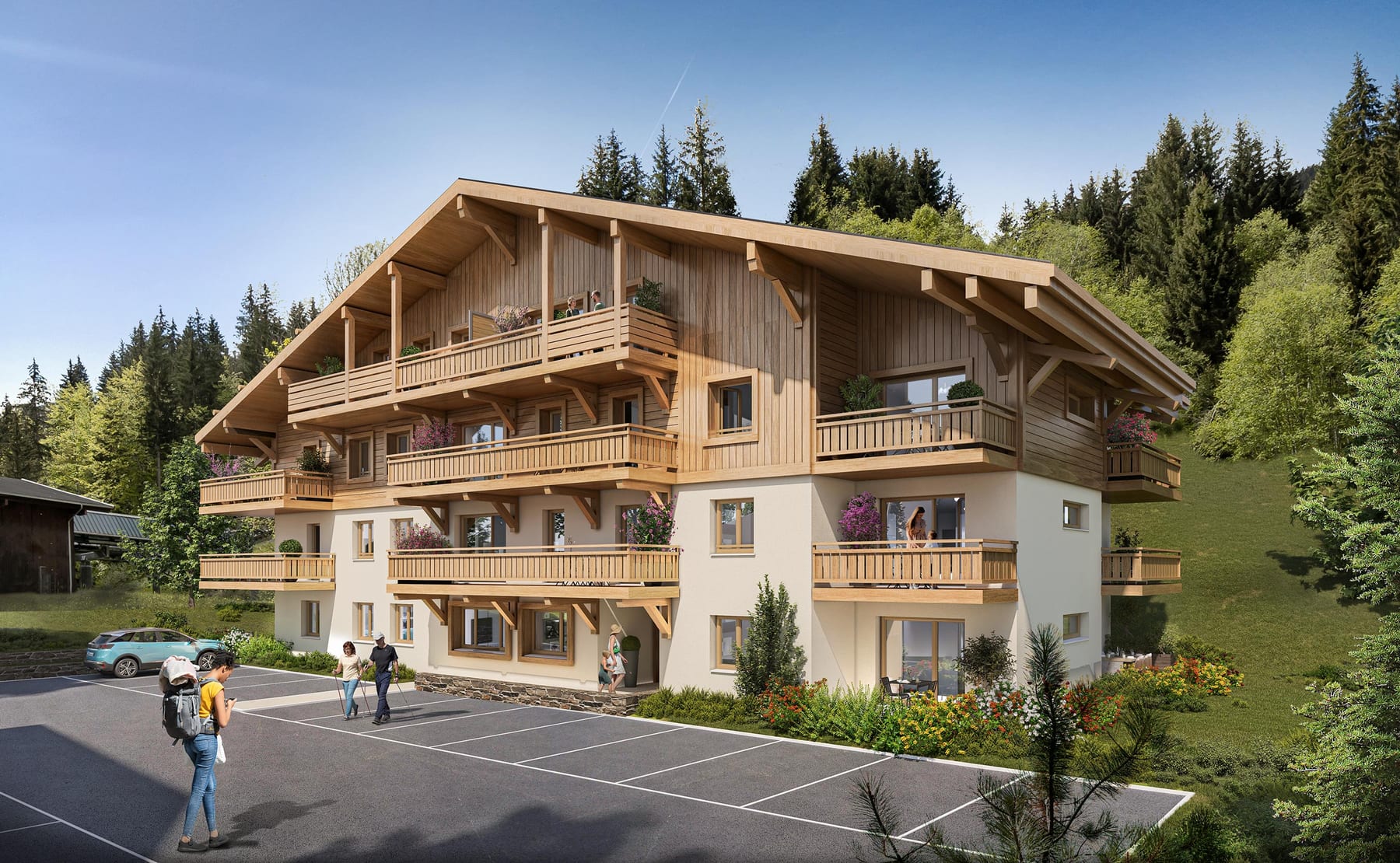Abondance, Les Portes du Soleil apartment new development for sale - Abondance | Les Chalets des Cimes