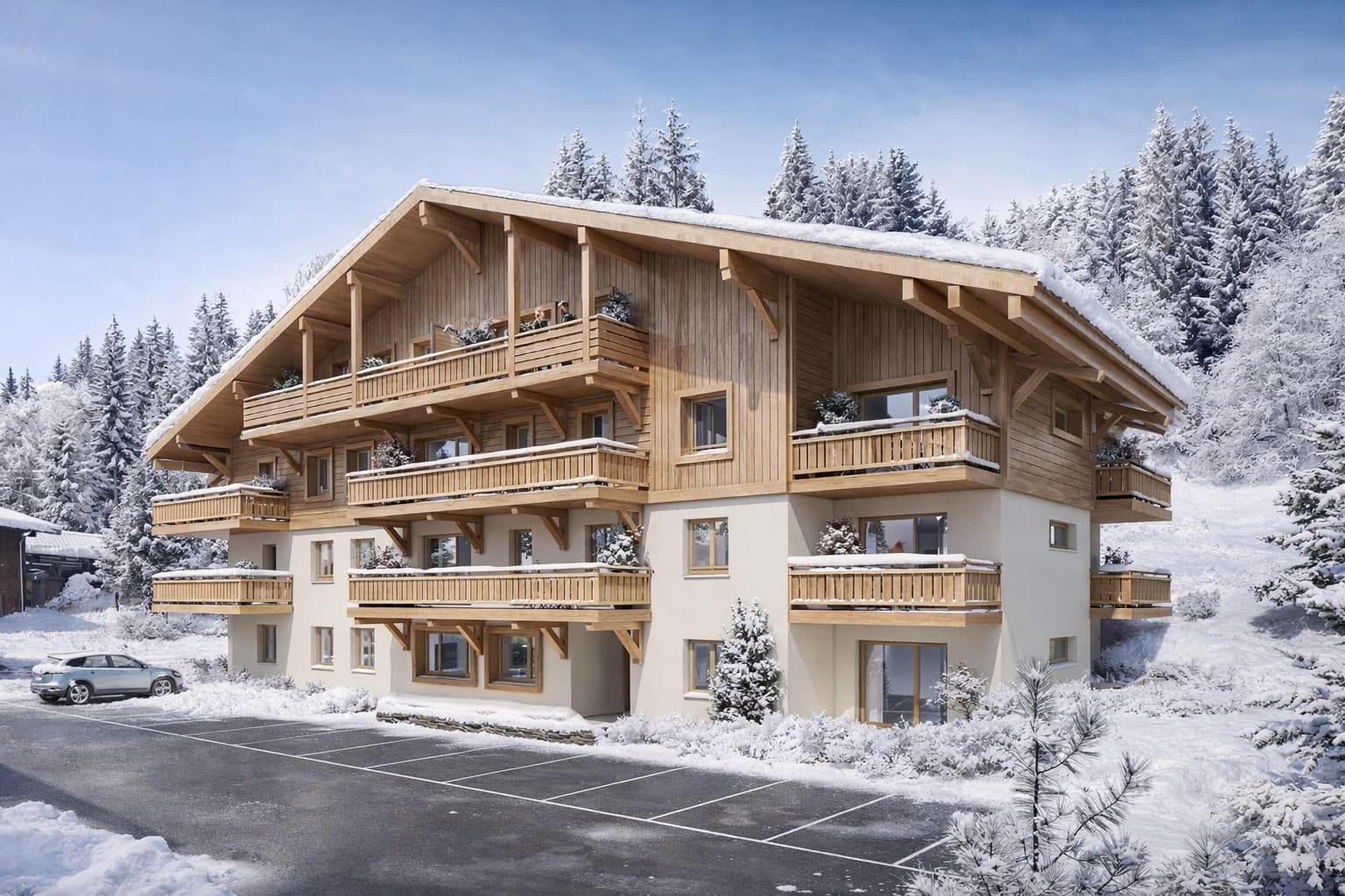 Abondance, Les Portes du Soleil apartment new development for sale - Abondance | Les Chalets des Cimes - gallery image 2