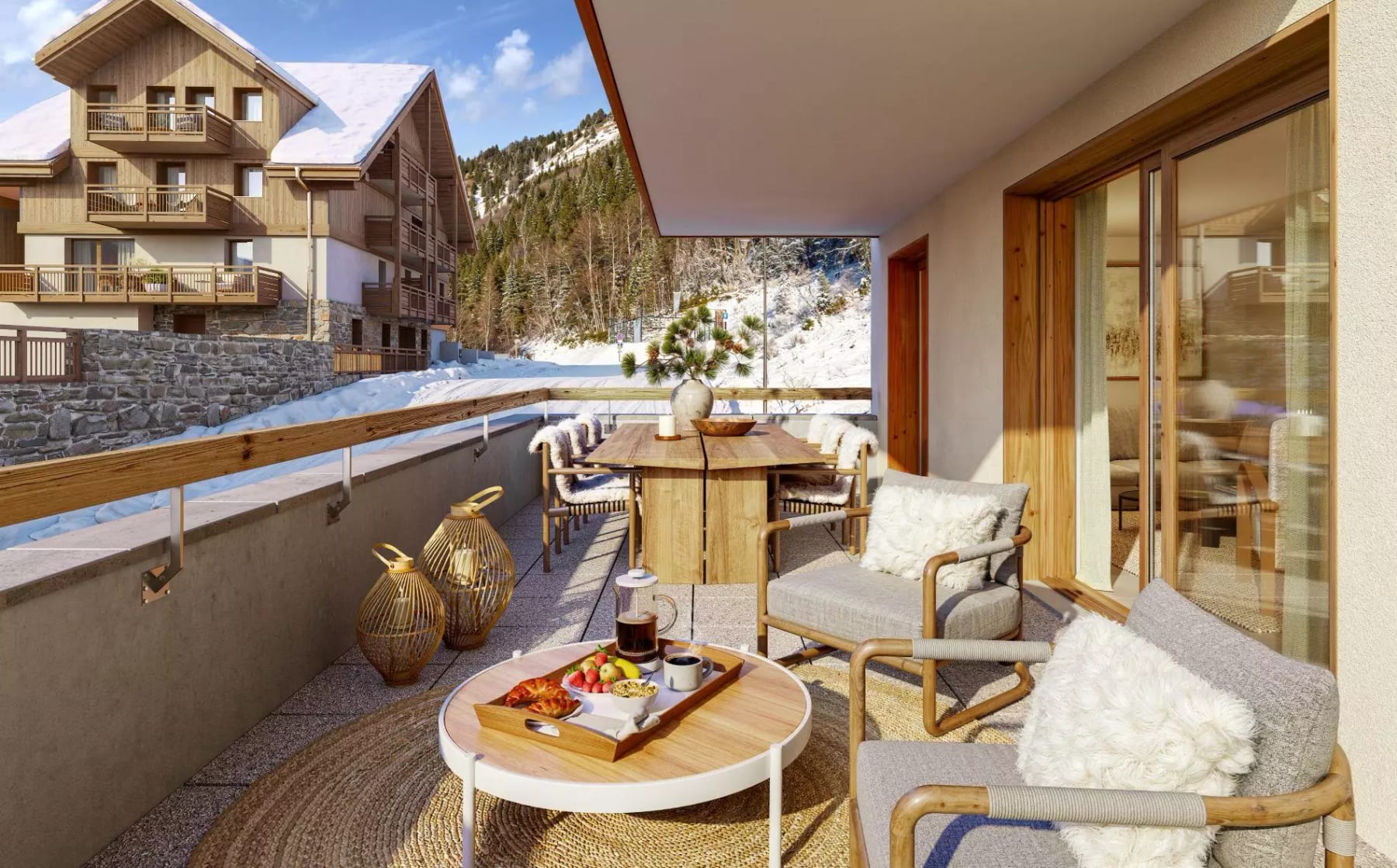 Oz 3300, Alpe d’Huez apartment new development for sale - Oz 3300 | Les Balcons d’Argent