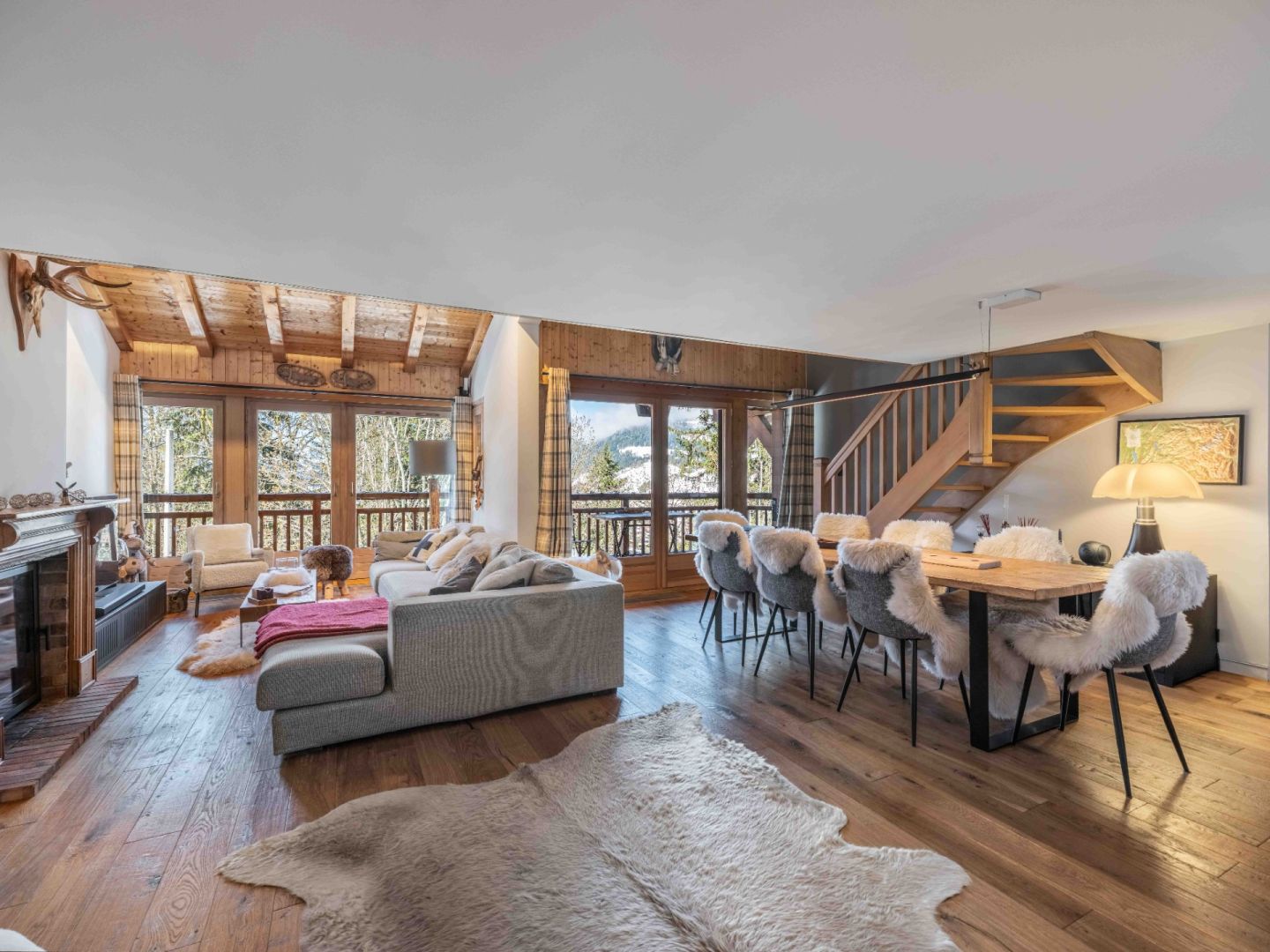 Megève, Evasion Mont-Blanc apartment for sale - Megève | 4-Bedroom Duplex with South-west-facing Balcony