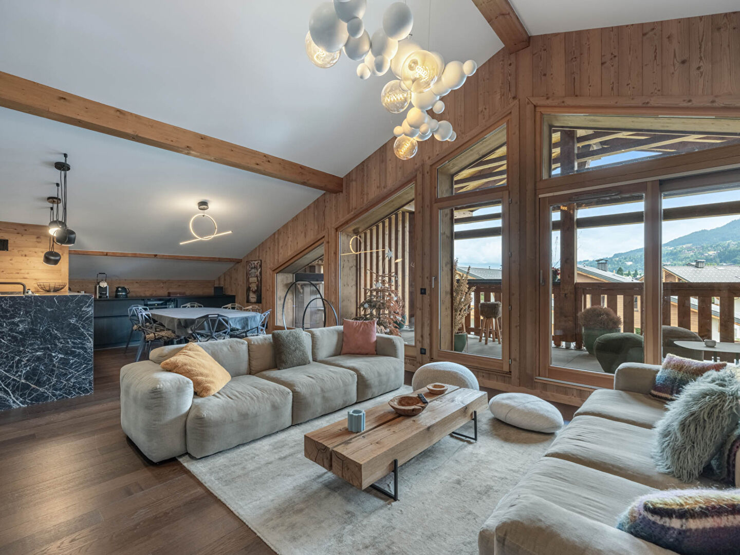 Megève, Evasion Mont-Blanc apartment for sale - Megève | 4-Bedroom Apartment with East-facing Balcony - gallery image 2