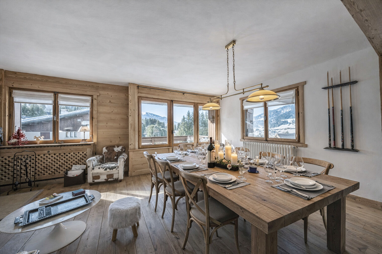 Megève, Evasion Mont-Blanc apartment for sale - Megève | Exceptional 4-Bedroom Apartment with South-west-facing Balcony - gallery image 2